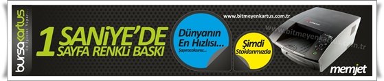 Veee... Karşınızda dünyanın en hızlı yazıcısı MEMJET. 1 A4 fotoğraf baskısı sadece 1 saniye...
